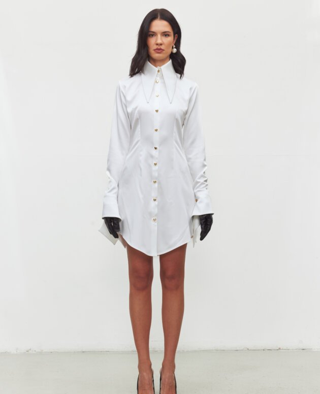 Heather Düğmeli Gömlek