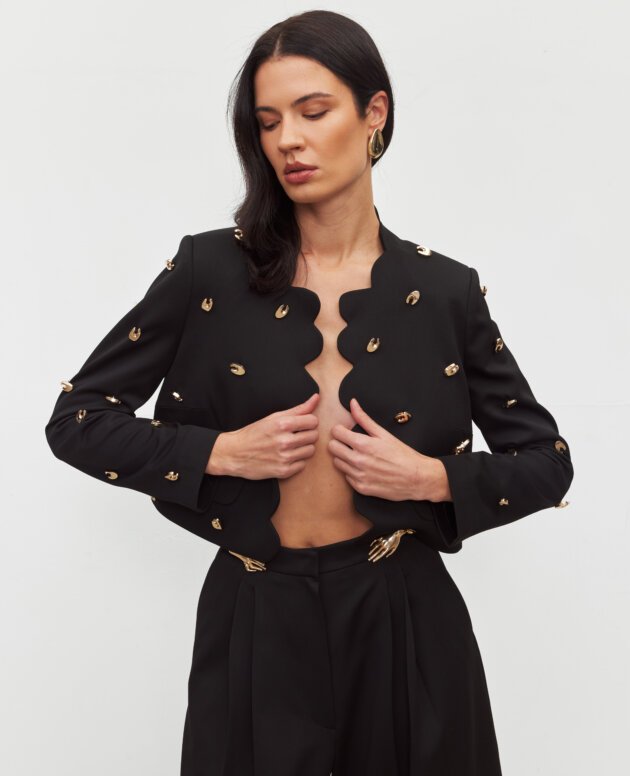 Linea Culotte Kesim Crop Ceket